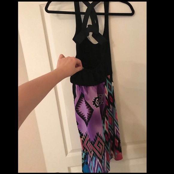 Tricia Fix Mini Multicolor Dress - Picture 4 of 5